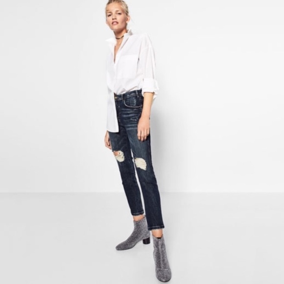 shiny silver ankle boots